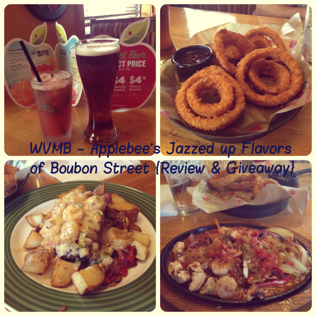 Applebee’s Jazzed Up Flavors of Bourbon Street {Review & Giveaway}