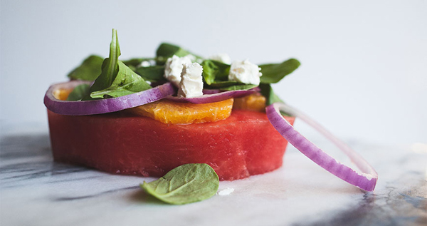 North Phoenix Moms Blog- Foodie Friday- See Salt- Watermelon Wedge Salad