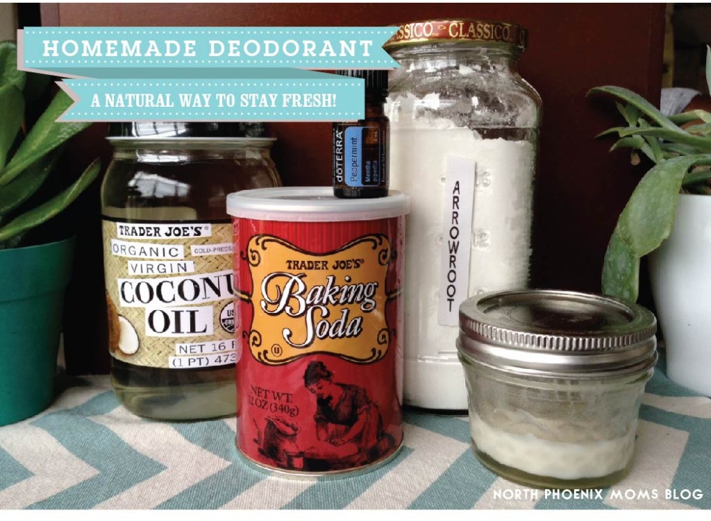 North Valley Moms Blog - Homemade Deodorant -  A Natural Way to Stay Fresh