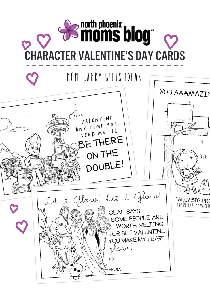North Phoenix Moms Blog - Character Valentines - Peg Plus Cat