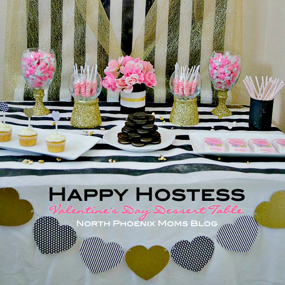 Happy Hostess: Valentine’s Day Dessert Table