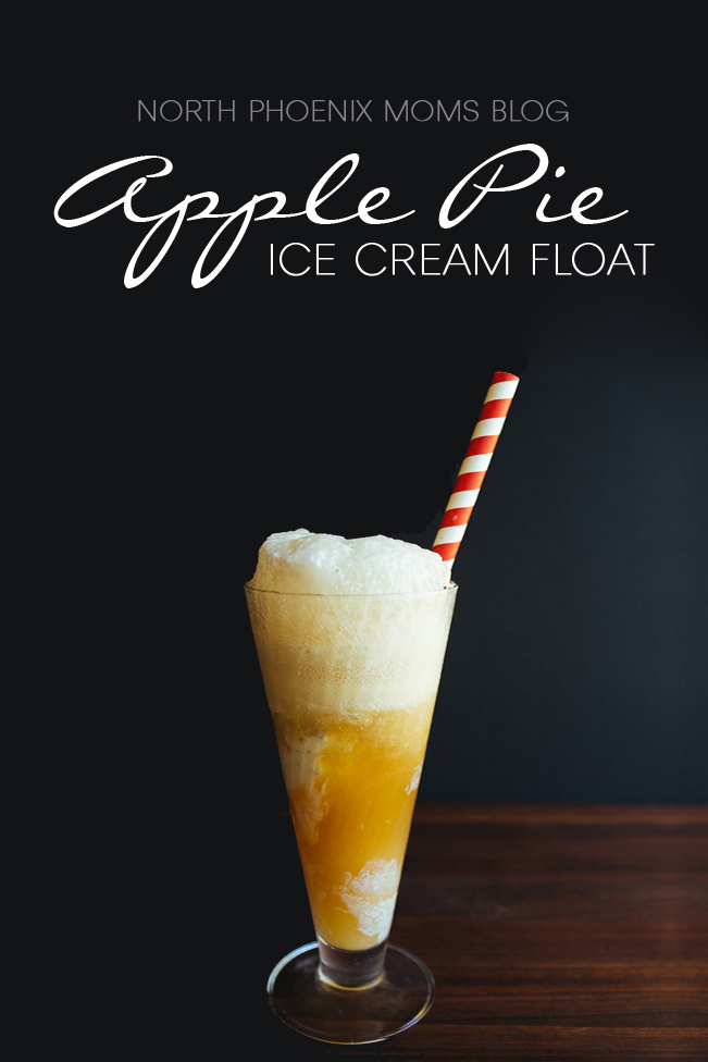 Apple Pie Ice Cream Float - North Phoenix Moms Blog - SEE Salt 01 copy