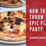 how to throw an epic pizza party