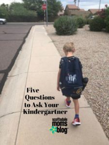 questions to ask your kindergartner