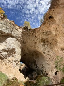 image from the outside of the Tonto Natural Bridge from a day trip around Phoenix