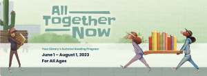 All Together Now Summer Reading Program Logo